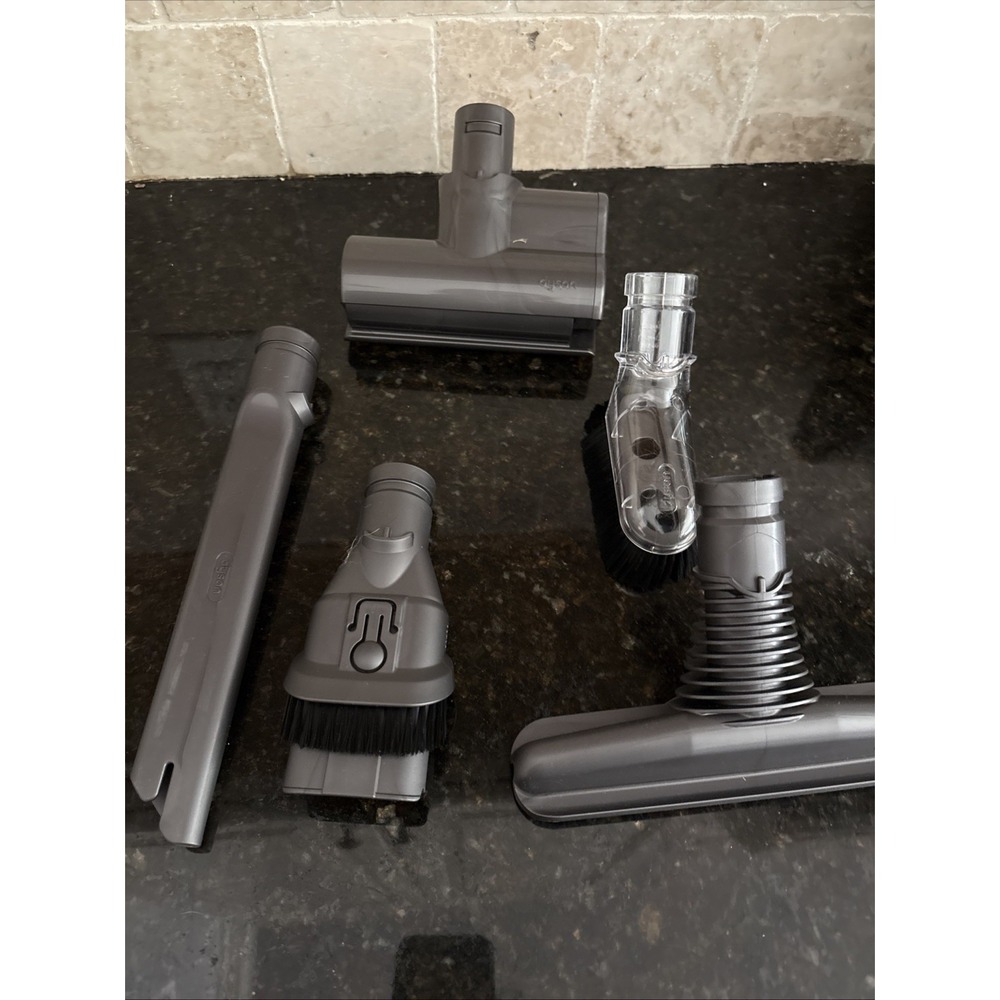 Dyson Gray Vacuum Attachment Tool Lot Older DC Models Crevice Floor Brush